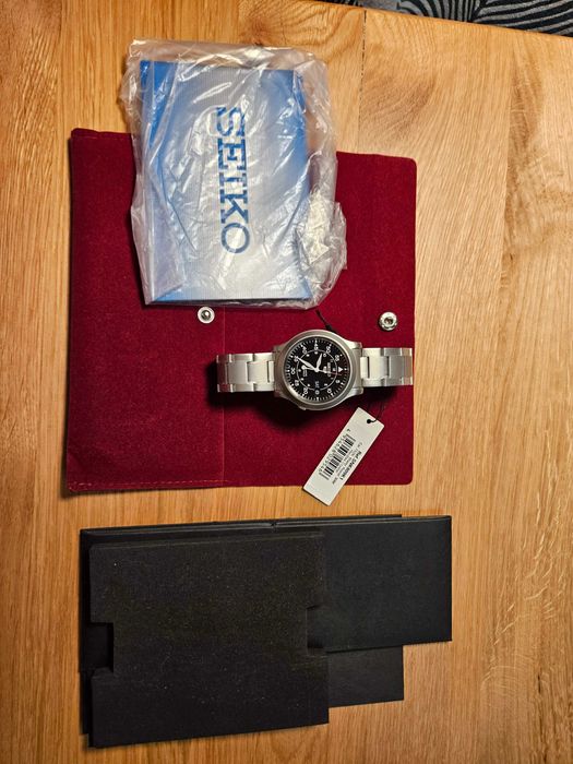 Zegarek Seiko SNK809 automat field watch