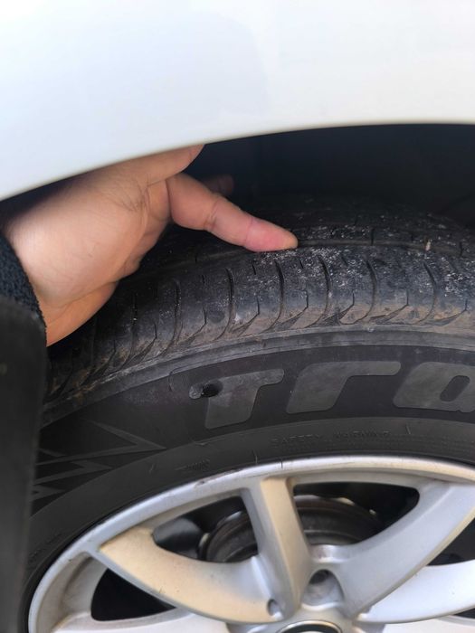 Jantes 16" BMW com pneus - Aceito trocas