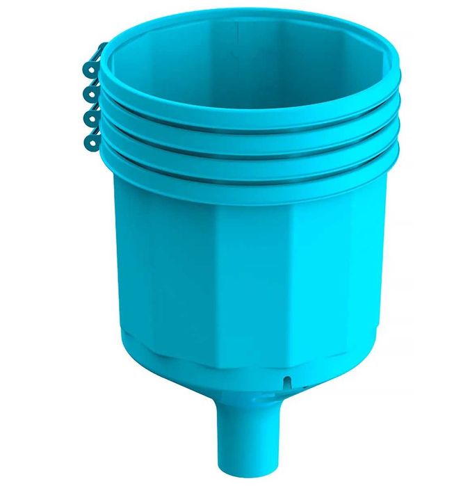 Poidło dla kur automatyczne z przezroczystym zasobnikiem 35 litrów