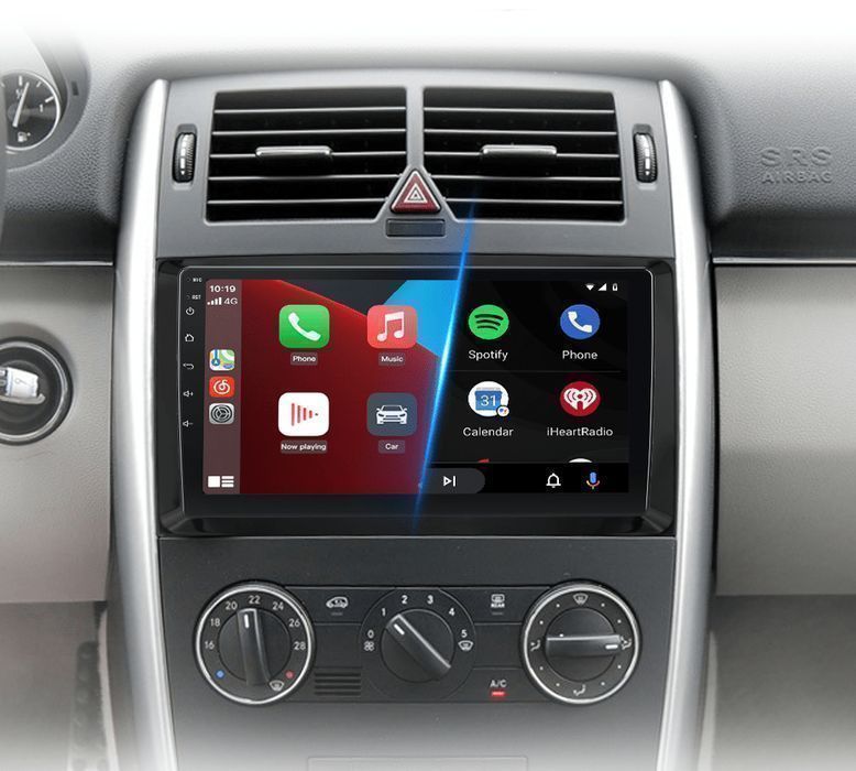 Mercedes W169 W245 W906 – Radio Android 15 9" CarPlay Android Auto 2GB/32GB GPS Nawigacja Stacja Multimedialna WiFi Bluetooth DSP PL