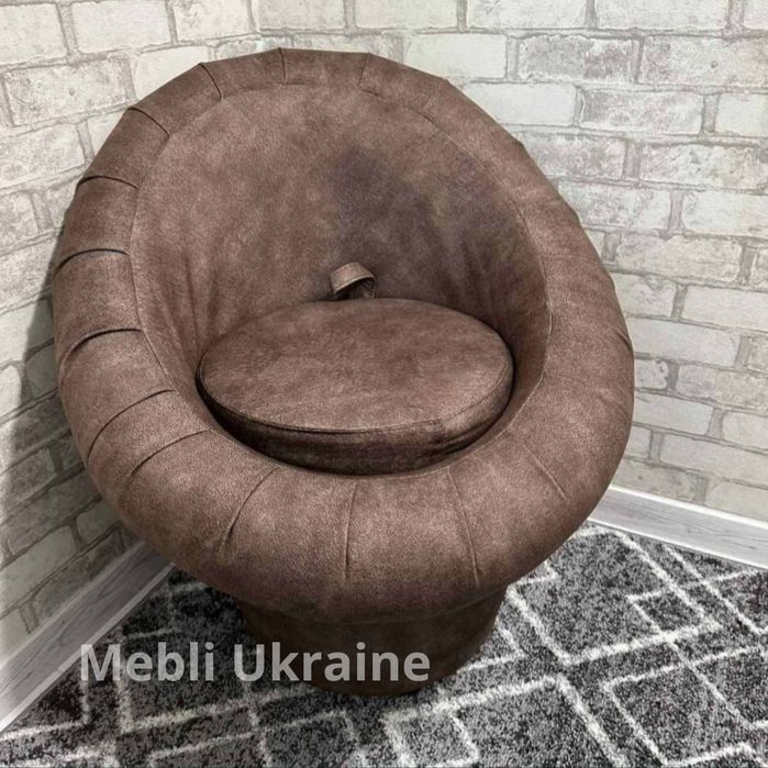 Пуф-кресло ТЮЛЬПАН: удобная спинка, мягкая посадка, различные цвета