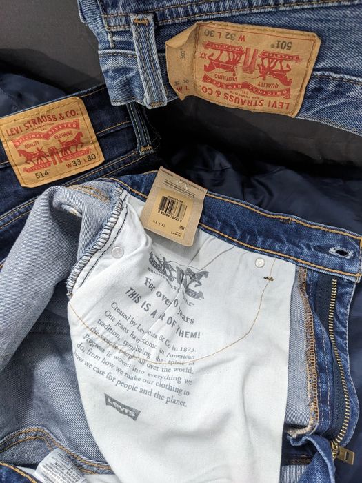 Продам Levis 501 W33 L 32 и  Levis 505 W33 L 32