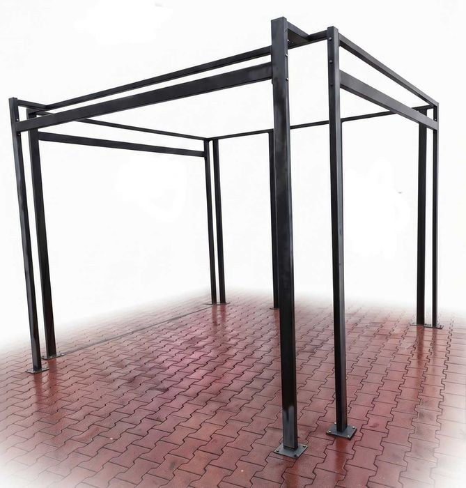 Konstrukcja Altana Wiata Pergola Tarasowa Garaż Drewutnia Pergola Ogrodowa