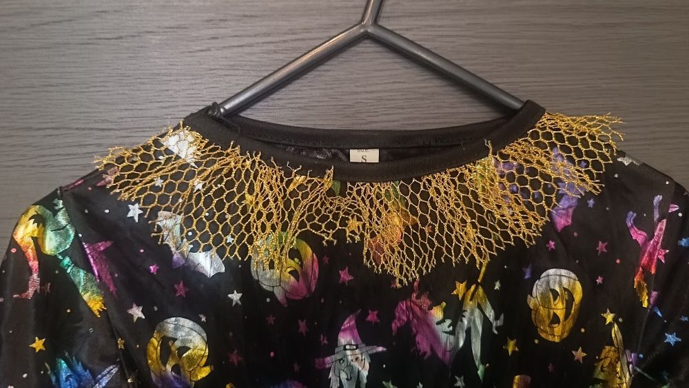 Sukienka czarownica na halloween