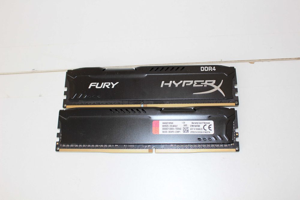 ddr4 8gb 3200mhz hyperx fury - купити комплектуючі для ПК - Ціна