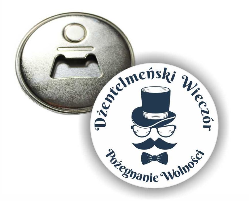 OTWIERACZ z magnesem na WIECZÓR KAWALERSKI ostatnia noc wolności