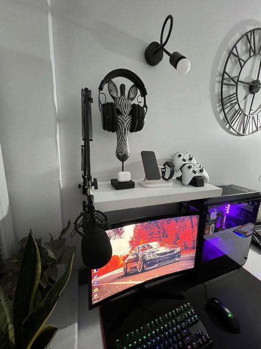 Stanowisko Komputerowe caly zestaw