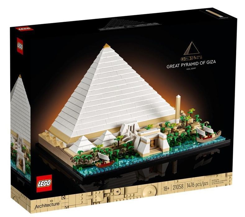 LEGO ARCHITECTURE 21058 Piramida Cheopsa