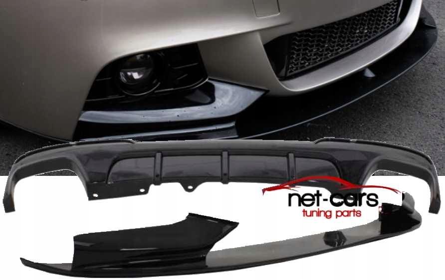 Dyfuzor + Spoiler dokadka przód BMW F10 F11 MPerformance połysk 00-00