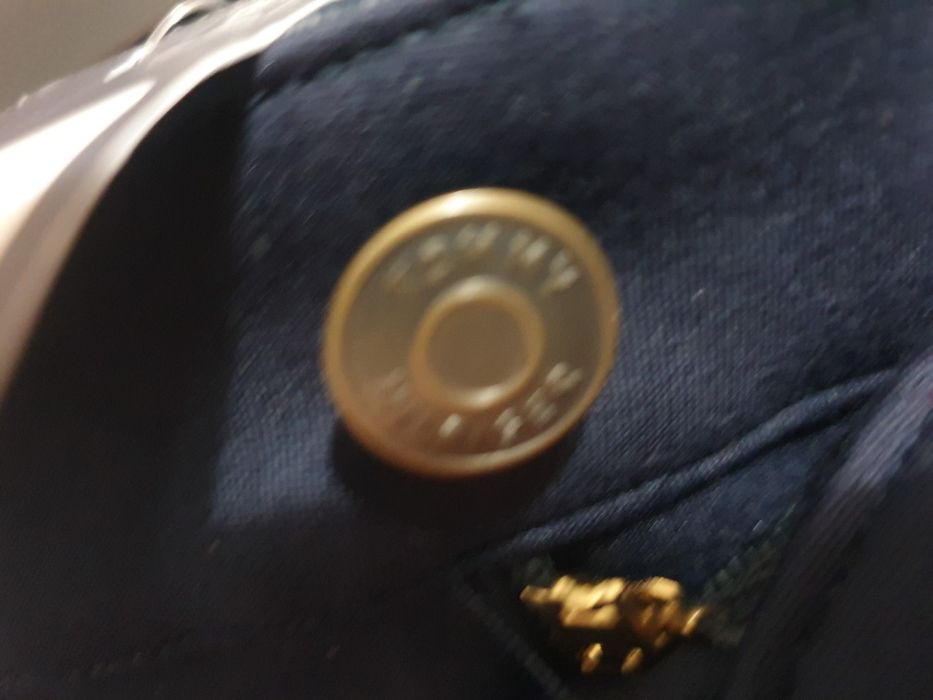 Tommy Hilfiger spodnie dres granat 38