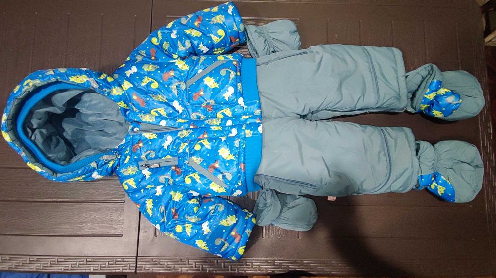 Продажа детского зимнего комбинезона/конверта 2 в 1