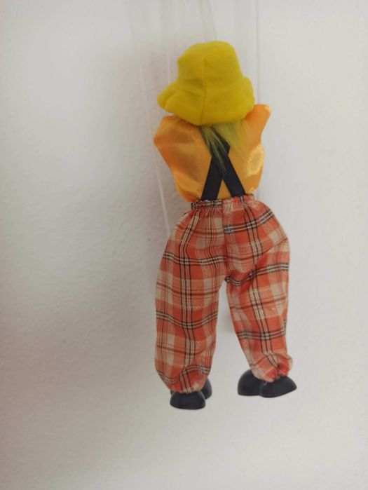 Marioneta fantoche de palhaço