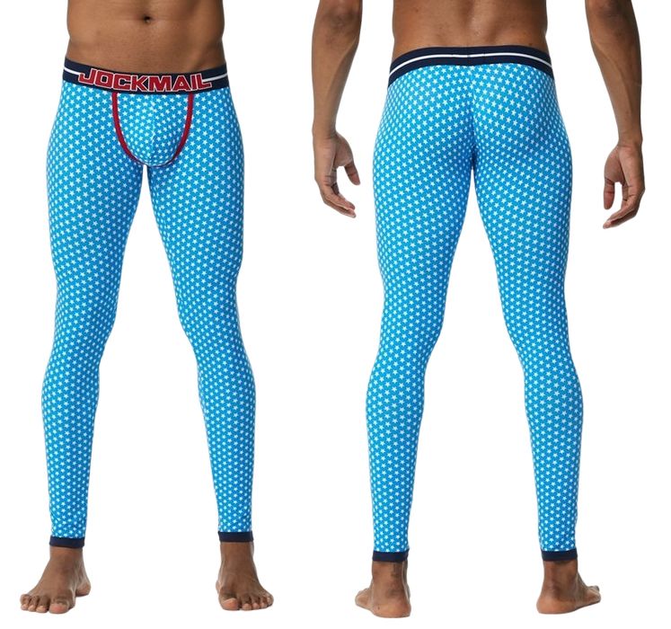 Męskie bawełniane kalesony JOCKMAIL w gwiazdki - M