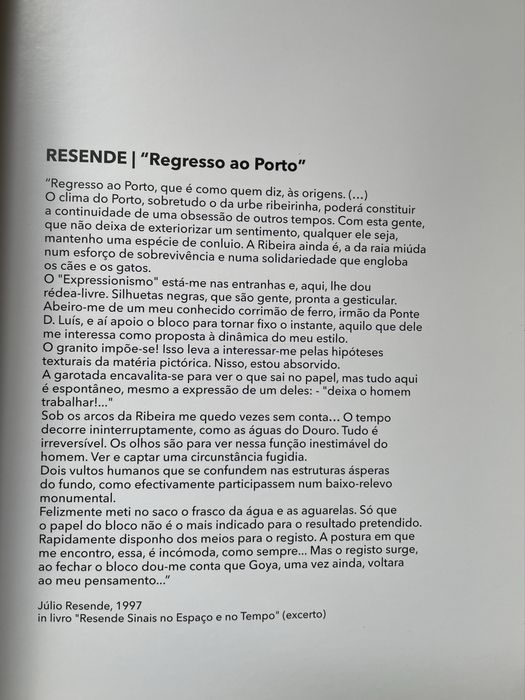 Júlio Resende - Regresso ao Porto