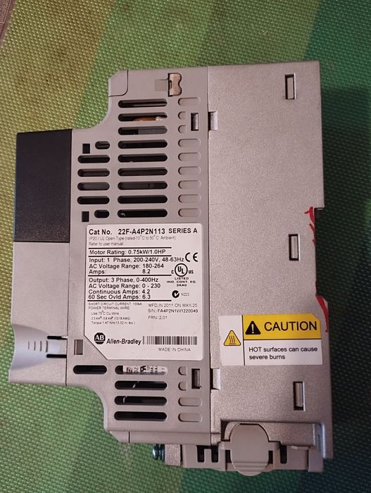 22F-A4P2N113 Allen Bradley PowerFlex falownik
