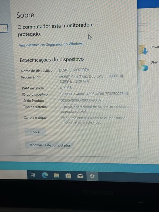 Toshiba l500 bom estado