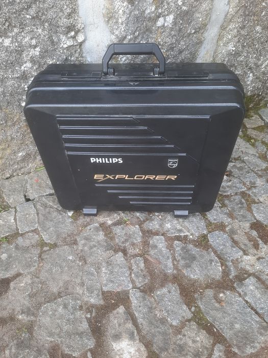 Máquina de filmar da Philips, vintage