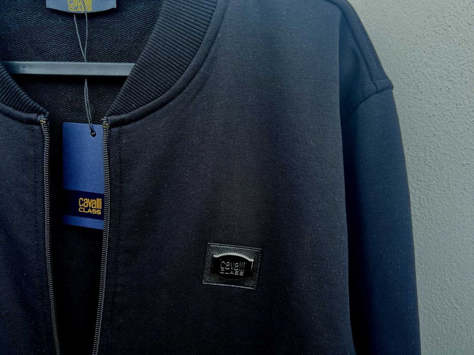 Roberto Cavalli Czarny Sweter Męski roz.M, Nowy z Metką