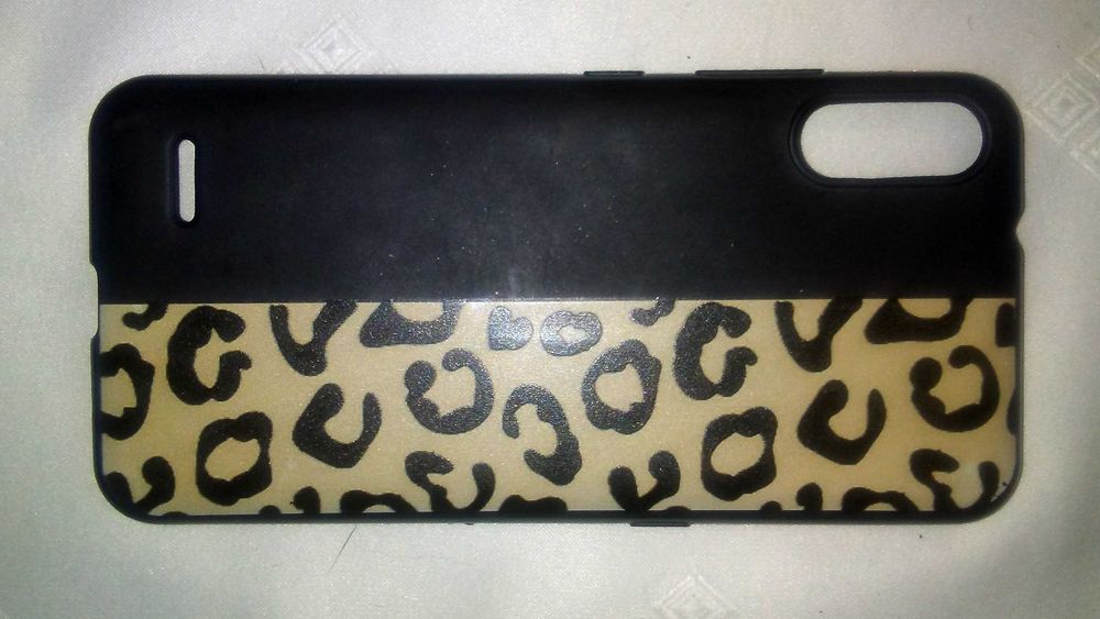 Lg K22 etui silikonowe w panterkę