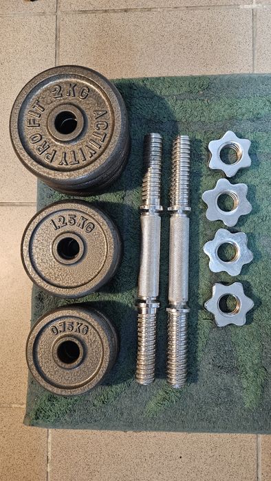 Hantel 10 kg 2 sztuki