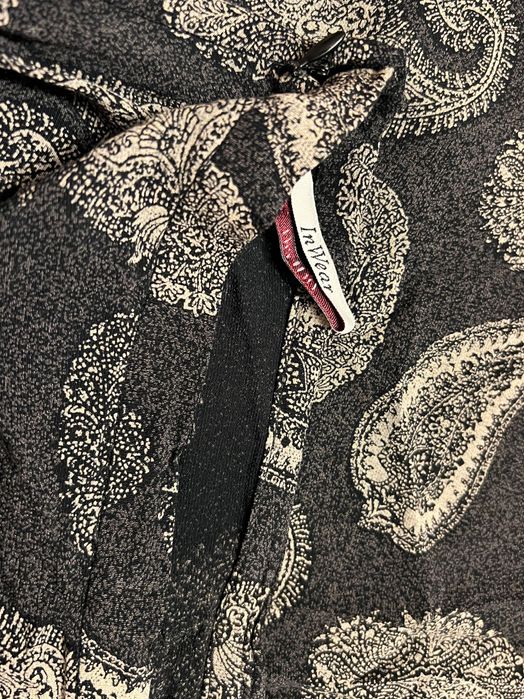 Saia midi estampada, “In wear” tamanho 38