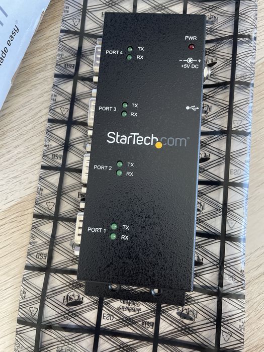 Hub adapter 4 port USB to DB9 RS232