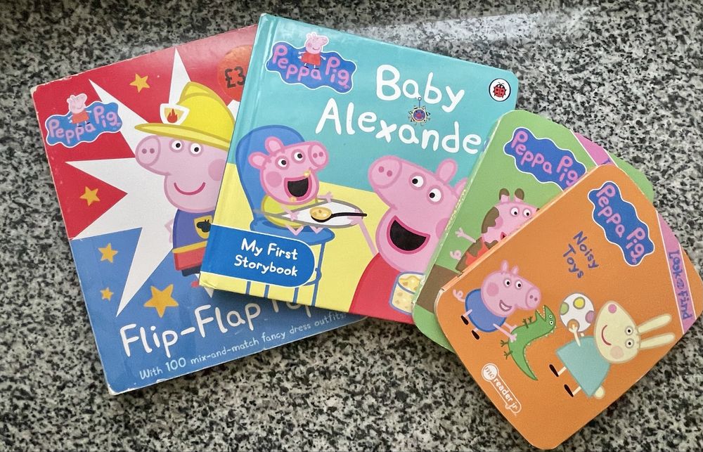 Дитячі книжки Пеппа- 4 шт