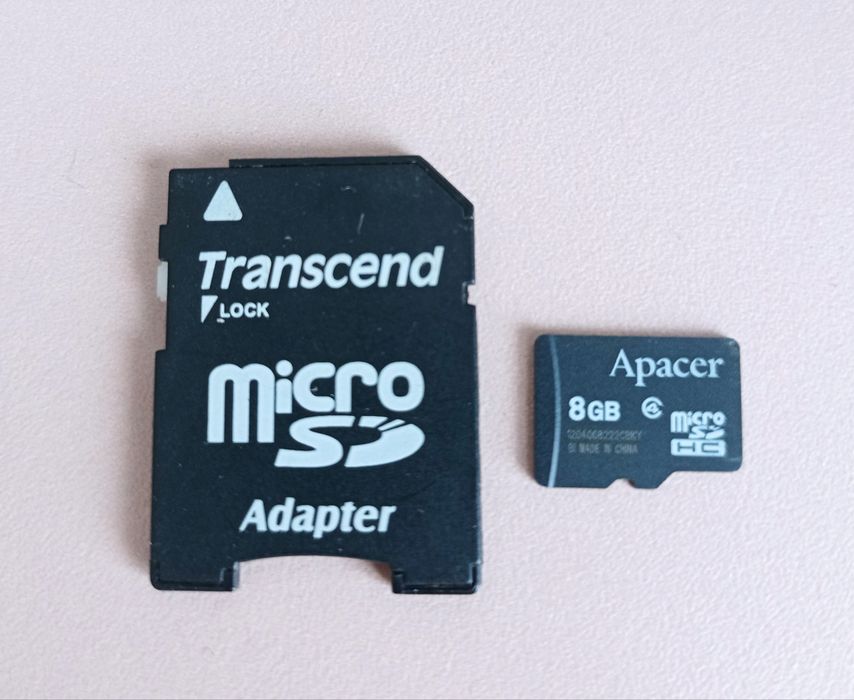 Карта пам'яті Micro SD Apacer 8gb
