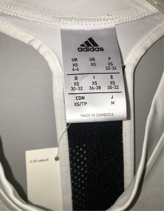 Bokserka z odblaskowym paskiem Adidas
