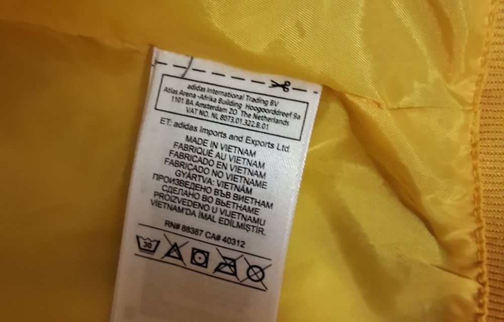 Пуховик Adidas Оригинал.Размер S