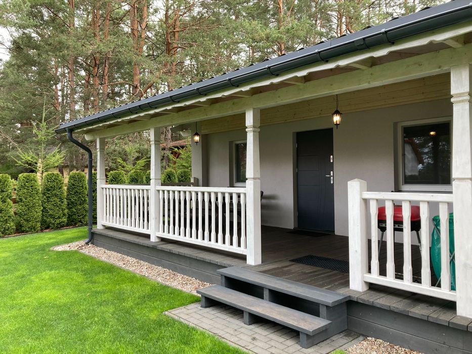 Mazury - apartamenty 4-8 os. jezioro plaża łowisko las ZAPRASZAMY