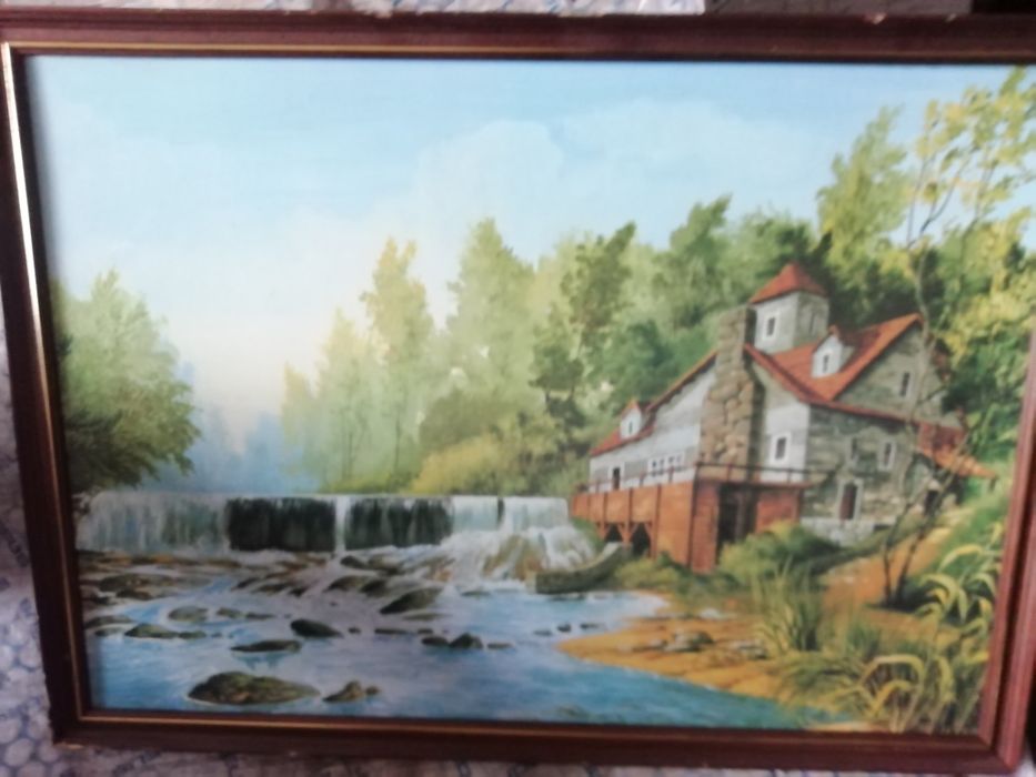 Dois Quadros decorativos( ver imagens)64862707066626120