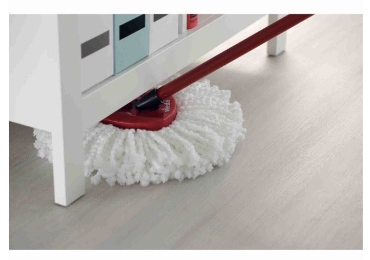 Sistema Turbo Smart Esfregona Microfibras e Balde com pedal Vileda