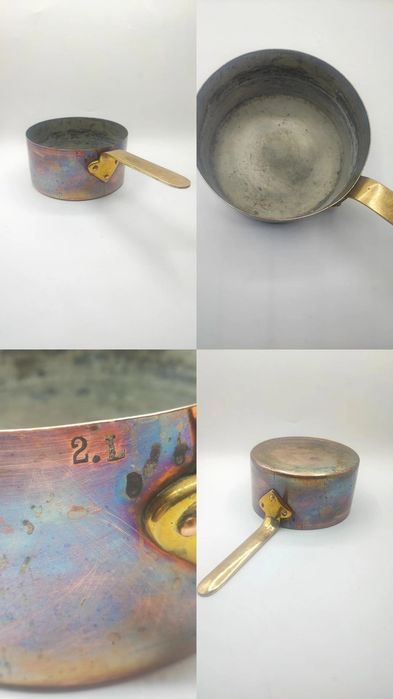 Медный,мідний, винтаж чайник, посуда ,сито, сотейник, ковш, кастрюля