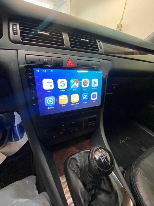 Rádio 2DIN 9" [4+64GB] • AUDI A6 (1997 a 2005) • Android • Allroad C5