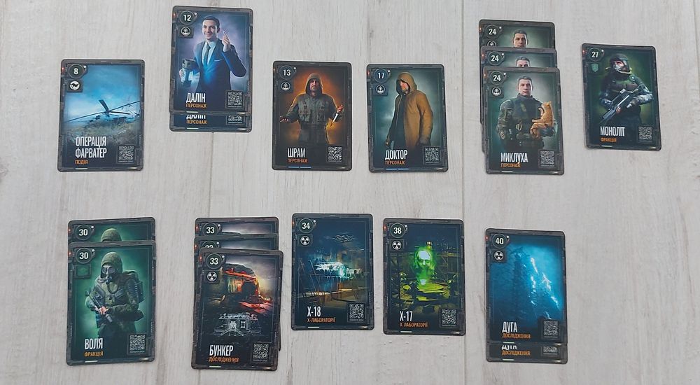Картки  STALKER 2     обмін    Чернігів