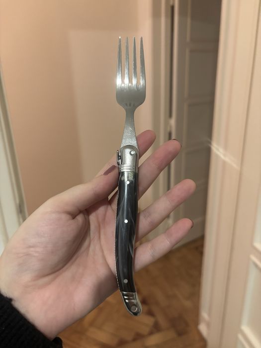 Laguiole faqueiro 12 peças - 6 facas e 6 garfos