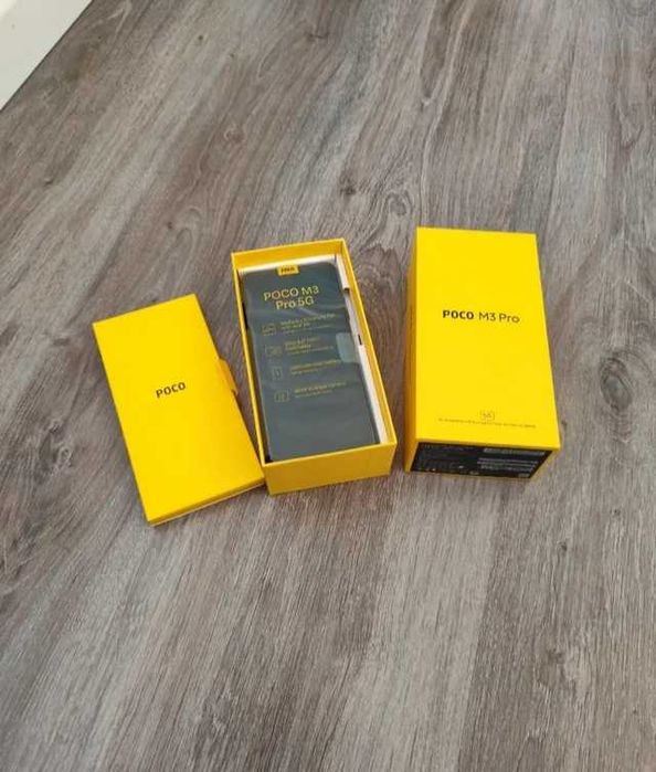 POCO M3 Pro 5G 4/64 GB. Має NFC. Повний комплект. Відмінний стан.