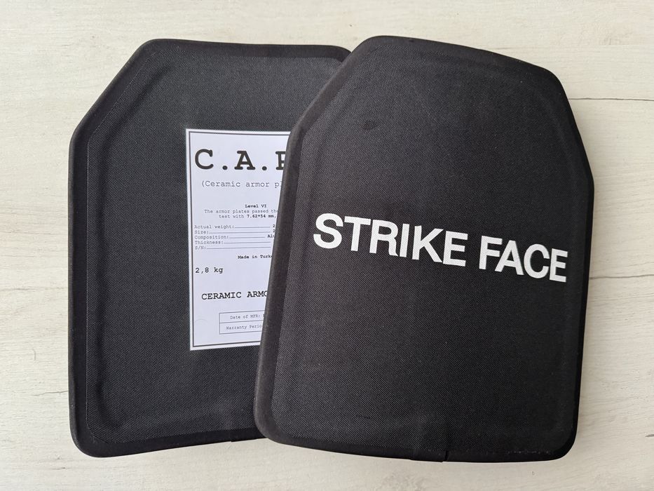 Керамічні Плити CAP Тупція 6клас захисту. Пара 10500грн Сертифіковані