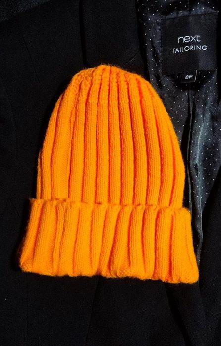 Шапка оранжевая (унисекс)