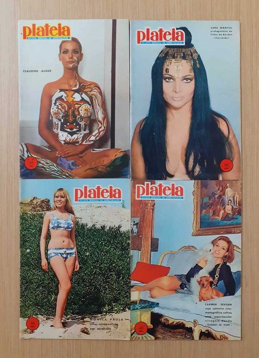 Revistas Plateia de 1971 a 1972 (Lote 6)