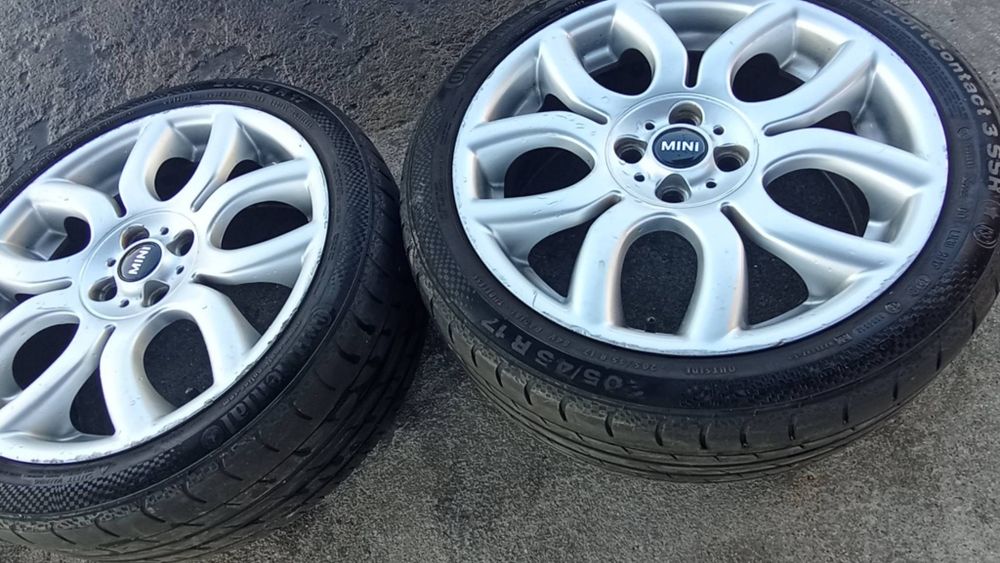 Jantes 17 Mini Cooper S com pneus em bom estado