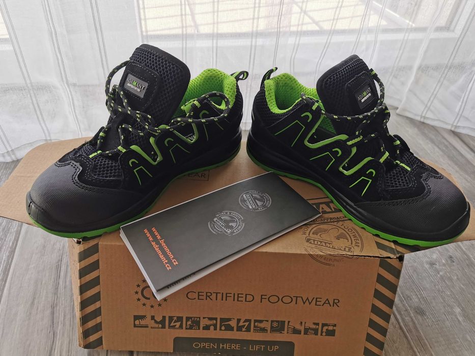 Sportowe Sandały Robocze Alegro Adamant S1P C61030V65 Buty Rozmiar 37