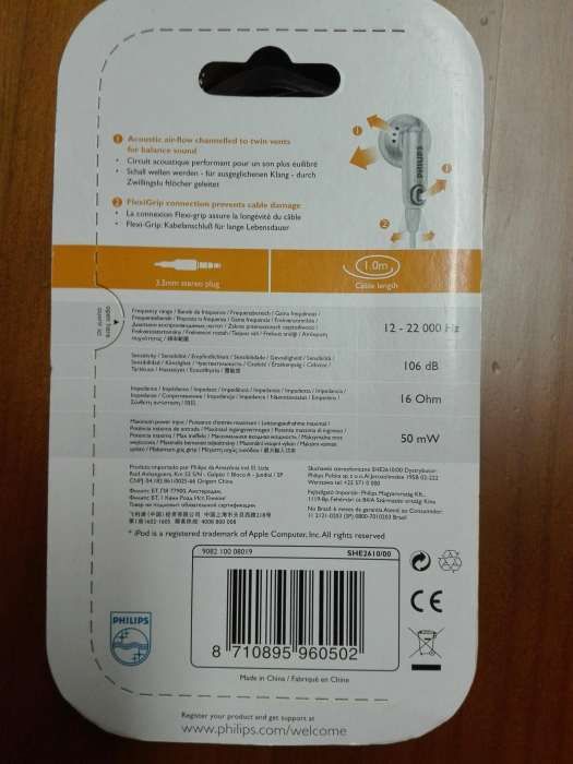 Auriculares Philips (2 conjuntos)