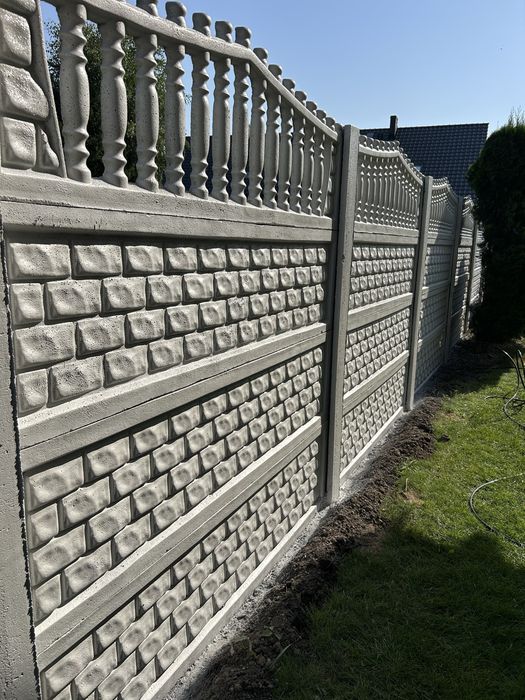Malowanie ogrodzeń betonowych - taniej niż wymiana!