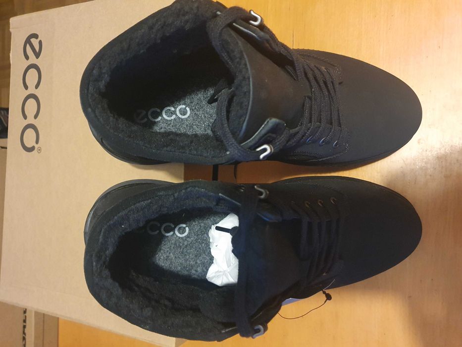 Buty zimowe ECCO Bypath Tred ocieplane skórzane 47 EU 30 CM