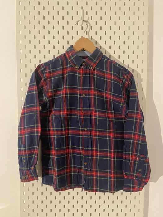 Camisa rapaz xadrez Lanidor