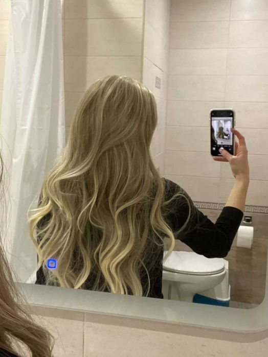 Peruka damska blond ombre naturalny wygląd włosy jak naturalne