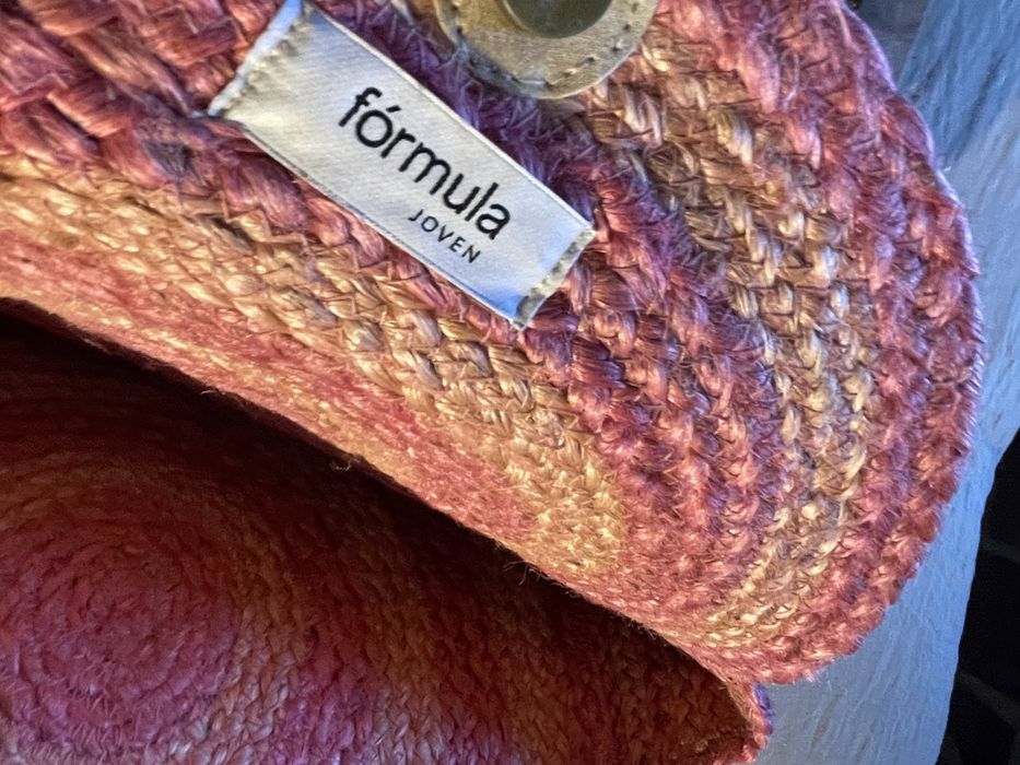 Fantástica mala em corda artesanal nova