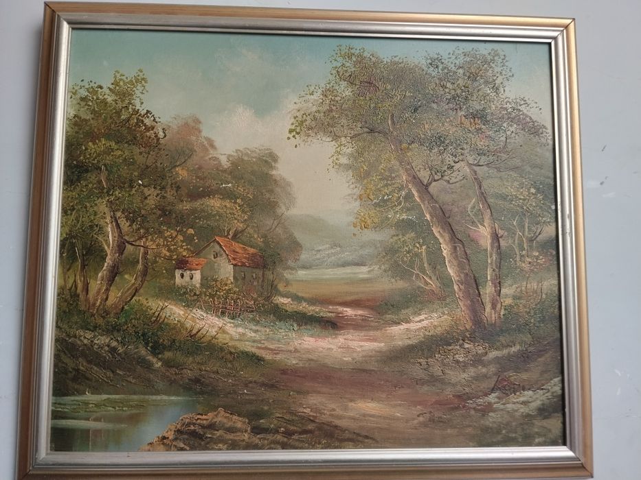 Pintura a óleo classica